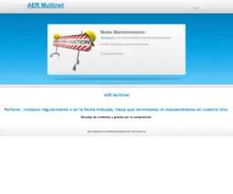 Aermultinet.com(A.E.R MultiNet.com) Screenshot