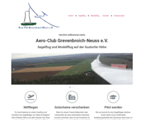 Aero-Club-Grevenbroich-Neuss.de(Aero-Club Grevenbroich-Neuss e.V) Screenshot