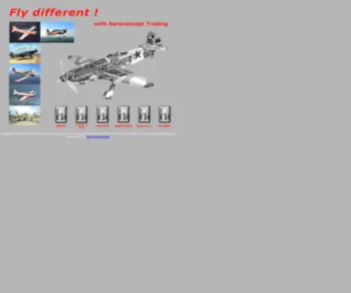 Aero-Concept.com(39 and more Russian aircraft offered by Aeroconcept Trading) Screenshot