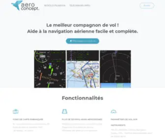 Aero-Concept.fr(Aero-concept // Application d'aide à la navigation aérienne de type) Screenshot
