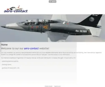 Aero-Contact.com(Aero Contact) Screenshot