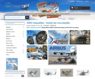 Aero-Passion.fr(7000 Maquettes avions) Screenshot