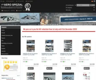 Aero-Spezial-Modellbauversand.de(Aero Spezial Modellbauversand) Screenshot