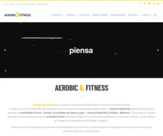 Aerobicandfitness.com(Material Fitness y Artículos Deportivos) Screenshot