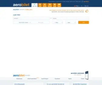 Aerobilet.com.tr(Uçak Bileti Bul) Screenshot