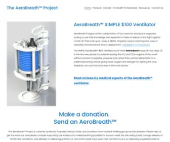 Aerobreath.us(The AeroBreath) Screenshot