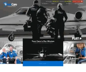 Aerocare.com(AeroCare Air Ambulance) Screenshot
