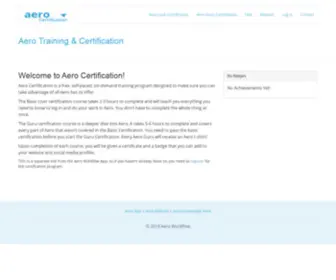 Aerocertify.me(Aero Workflow Certification) Screenshot