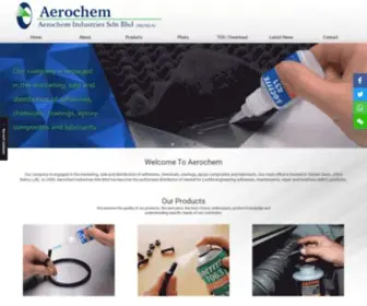 Aerochem.com.my(Our company) Screenshot