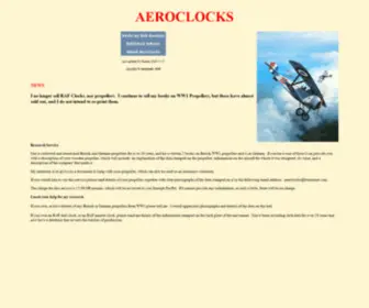 Aeroclocks.com(This page) Screenshot