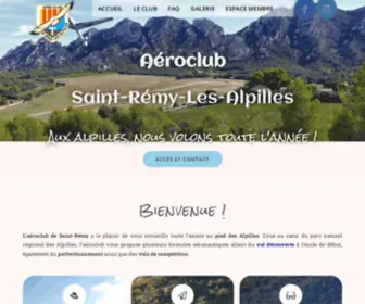 Aeroclub-Alpilles.fr(A閞o) Screenshot