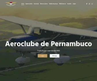 Aeroclubepe.com.br(Aeroclubepe) Screenshot