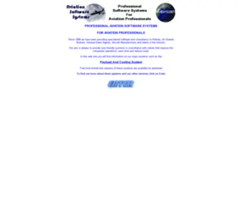 Aerocom-INT.com(Aviation Software providers) Screenshot