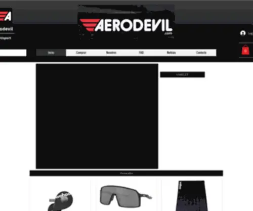 Aerodevil.com(Inicio) Screenshot