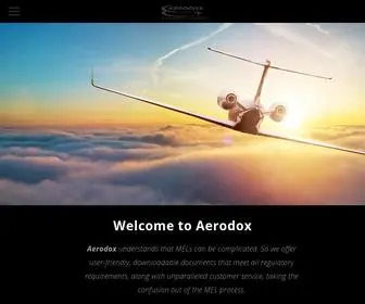 Aerodox.com(Aerodox) Screenshot