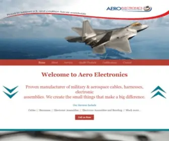 Aeroelectronics.net(Aero Electronics) Screenshot