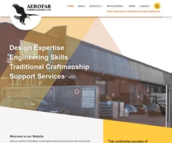 Aerofab.co.uk(AEROFAB) Screenshot