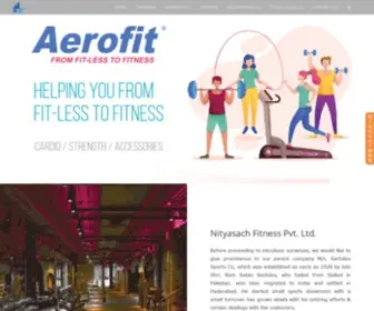 Aerofit.co Screenshot