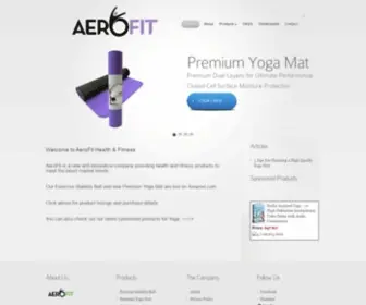 Aerofitllc.com(AeroFit Health & Fitness) Screenshot