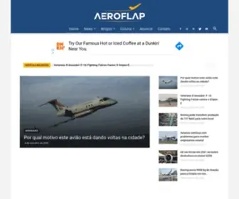 Aeroflap.com.br(Noticias de aviação) Screenshot