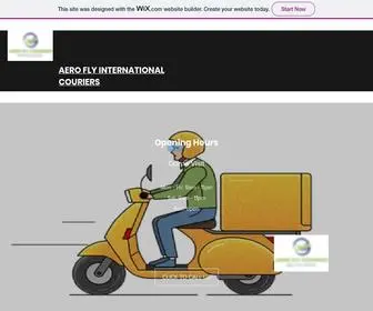 Aeroflycouriers.net(INTERNATIONAL COURIER NEAR ME) Screenshot