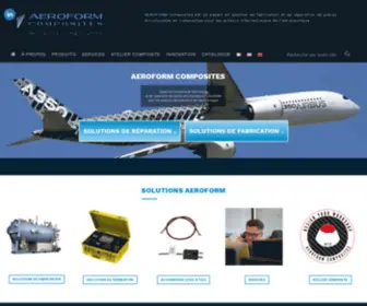 Aeroform-France.fr(Aeroform Composites) Screenshot