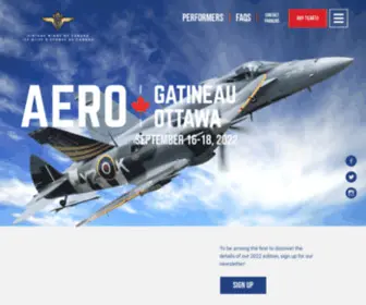 Aerogatineauottawa.com(AERO Gatineau) Screenshot