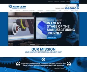 Aerogear.com(The focus of Aero Gear) Screenshot