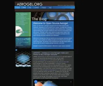 Aerogel.org(Aerogel) Screenshot