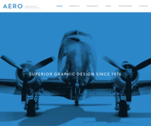 Aerographics.ca(Aerographics Creative Services) Screenshot