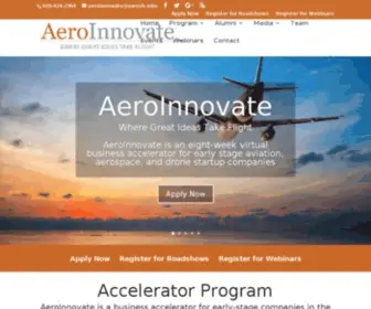 Aeroinnovate.org(Home) Screenshot