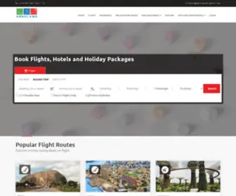 Aerolandtravels.com(Your cheapest travel deals always) Screenshot