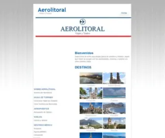 Aerolitoral.com.mx(Aerolitoral) Screenshot