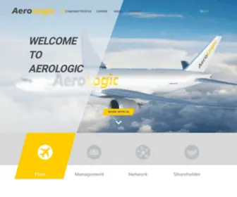 Aerologic.aero(Lufthansa Cargo) Screenshot