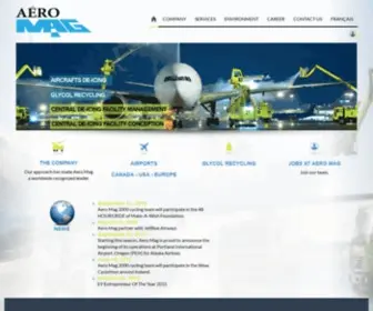 Aeromag2000.com(Solutions de dégivrage innovantes pour l'aviation) Screenshot