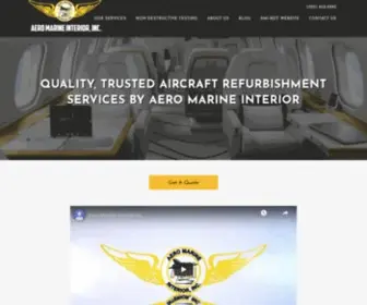 Aeromarineinterior.com(AMI Aero Marine Interior) Screenshot