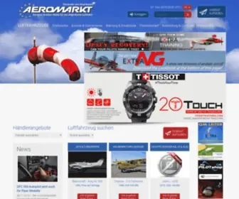 Aeromarkt.net(Flugzeuge kaufen und verkaufen) Screenshot