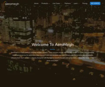 Aeromegh.com(Drone Automation and Data Analytics Platform) Screenshot