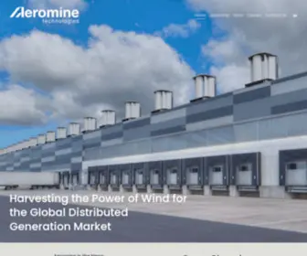 Aerominetechnologies.com(Aeromine) Screenshot