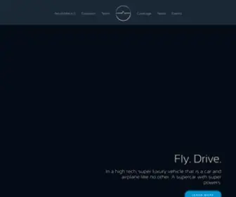 Aeromobil.com(Our landing page and get ready for take) Screenshot