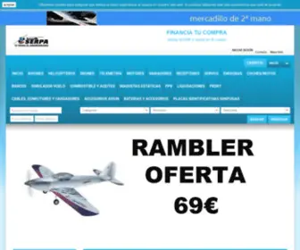 Aeromodelismoserpa.es(Tu tienda de modelismo) Screenshot