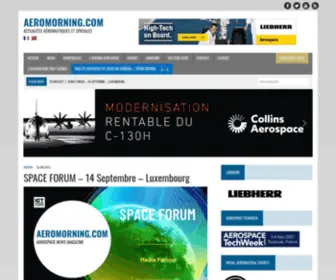 Aeromorning.com(Actualités) Screenshot