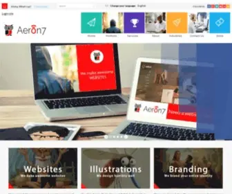 Aeron7.com(Aeron7 Inc) Screenshot