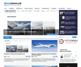 Aeronews.ro(Business jet) Screenshot