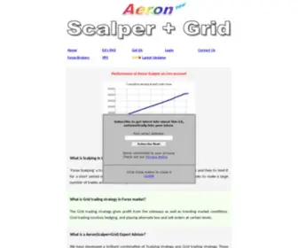 Aeroninfo.com(Forex expert advisor) Screenshot