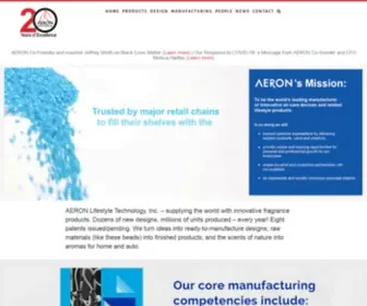 Aeronlifetech.com(Aeron Lifestyle Technology) Screenshot