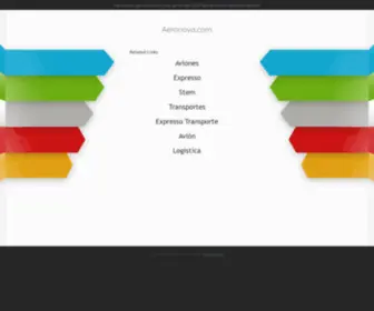 Aeronova.com(Vuelos privados) Screenshot