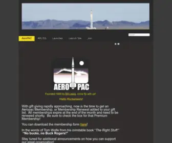 Aeropac.org(Aeropac/Arliss) Screenshot