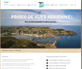Aerophoto-Drones.bzh(Bienvenue, drones en Bretagne) Screenshot