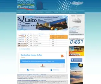 Aeroport-Bamako.com(Aéroport) Screenshot